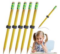 Penna filettata per alleviare l'ADHD e l'ansia, penna silenziosa per alleviare lo stress sensoriale con madre e gomma, cancelleria scolastica per bambini in classe