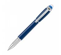 Penna Fineliner Montblanc Starwalker Blue Planet Resina Pregiata 132440 Pen Blu
