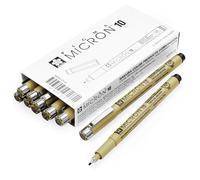 Penna Fineliner Sakura Pigma Micron Pigment 0.60M (10) Nera XSDK10