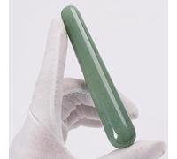 Penna for massaggio viso in giada Bacchetta for massaggio con digitopressione Punto trigger Barra massaggiatore for il corpo antistress (Color : D)