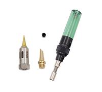Penna for saldatura con set di saldatori portatili 4 in 1, strumento for punta di butano cordless for saldatore a gas con torcia for soffiaggio, attrezzatura for saldatura Saldatura(A set)