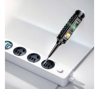 Penna for tester di tensione di induzione 1/2PCS Professionale 24-250V AC Evidenzia rilevamento della tensione della luce colorata(1PCS)