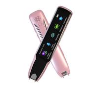 Penna for traduttore con scansione vocale intelligente Penna for dizionario multifunzione in tempo reale for traduzione linguistica di viaggi d'affari all'estero,Traduzione accurata(Pink)