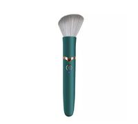 Penna for trucco e massaggio a doppia testa progettata for le donne, relax viso e corpo 2 in 1, leggera e portatile, può essere utilizzata anche dagli uomini(02 GREEN)