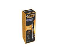 Penna a sfera a scatto Gelocity Quick Dry - punta 0,7mm - nero - Bic - conf. 12 pezzi