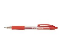 Penna Gel a Scatto Easy Gel Tratto Fila - 0,5 mm - 827702 (Rosso Conf. 10)
