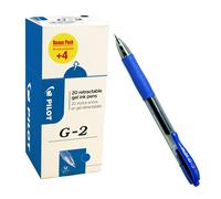 Value pack 16+4 Roller gel scatto G-2 0,7mm blu PILOT