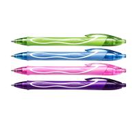 Penna gel Bic Gel-ocity Quick Dry: assortiti, 0.3 mm, cf. da 12 pz.