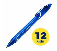 Penna gel Bic Gel-ocity Quick Dry Azzurro 0,7 mm