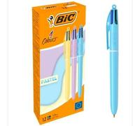 Penna gel Bic Multicolore Torta 0,32 mm 12 Pezzi