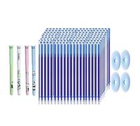 Penna Gel Cancellabile Da 4 Con Ricariche Per Penna E Gomma Da 0 5 Mm Punta Ago Liscia Scrivere L'inserimento Nel Journal Forniture Ufficio Insegnanti