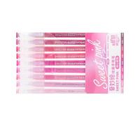 Penna gel colorata a 9 colori, punta ad ago per diario multicolore, per codifica a colori, scrapbooking, gel ergonomico