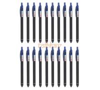 Penna gel Pentel EnerGel BL 437R Click Roller - inchiostro blu punta 0,7 mm -...
