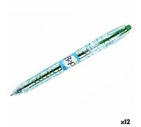 Penna gel Pilot B2P Verde 0,4 mm [12 Unità]