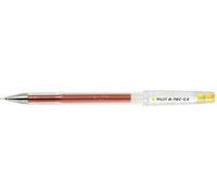 Penna gel Pilota g -tec c4 - extra fine - ricaricabile - punta sfera 0,4 mm - corsa 0,2 mm - colore giallo