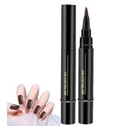Penna gel polacca - Pennello Easy Glide Nail Design, pennarello artistico opaco lucido | accessorio per la colorazione delle unghie, autore di vernice ad asciugatura rapida per ragazze, amici, amanti