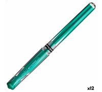 Penna gel Uni-Ball SIGNO BROAD Verde 0,6 mm 1,0 mm [12 Unità]