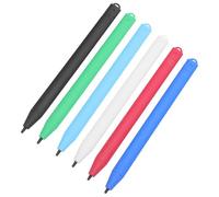Penna Grafica per Tavoletta LCD Colorata, 6 Pezzi Plastica | Ragazzo Ragazza, Impugnatura Comoda e Bordi Lisci, Set Assortito, Resistente e Deformabile