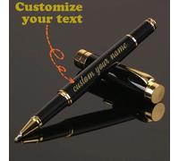 Penna in metallo personalizzata con incisione laser, articoli di cancelleria per studenti, accessori per ufficio, articoli di cartoleria per la scrittura, articoli per il ritorno a scuola, riutilizzab