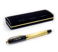 Penna in metallo personalizzata Premium dal design dorato + Confezione regalo | Crea un regalo davvero unico | Incisione laser