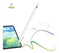Penna iPad (2018-2024) Ricarica Wireless & Sensibile all'Inclinazione & Rigetto del Palmo, Compatibile Con iPad Air 6/5/4/3/11''M2, 10/9/8/7/6, Pro 12.9''/11''/13''M4, Mini 7/6/5