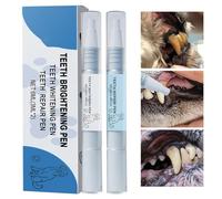 Penna Lucidante Denti per Cani Kit Spazzolino Denti per Cani | Spazzolino Da Denti per Cani Alito Fresco Kit Spazzolino Da Denti per Cani Kit