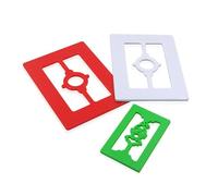 Penna magica attraverso trucco di vetro, puntello magico su larga scala per spada attraverso l'illusione di vetro, giocattolo magico interattivo in PVC per prestazioni