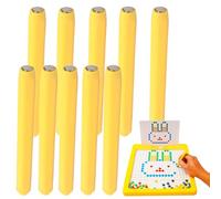 Penna Magnetica, Magnetica | 10 x Penne Da Disegno Magnetico,Penna Per Lavagna Magnetica, Giallo Magnapad Doodle, Penne Magnetiche Di Ricambio Per Bambini Ragazzi Ragazze Scuola
