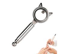 Penna magnetica per unghie Forma Circolare Cava Con Perline Rotonde | Strumento Magnetico Gel Per Salone Bellezza, Casa, Dormitorio, Viaggio, Viaggio D'Affari, Principianti E Professioni