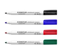 Penna Marker Compatta Staedtler 341 Lumocolor Per Lavagna Bianca 1-2Mm 4 Colori