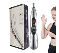 Penna Massaggiante Elettrica Massaggiatore Elettrico Portatile Ricaricabile