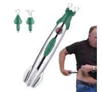 Penna Massaggiatrice Elettrica Regolabile, Elettrico e Portatile | Strumento Portatile per Stimolazione Muscolare per Collo, Schiena, Gambe, Vita, Appassionati di Fitness e