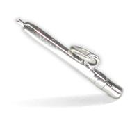 Penna Matita charm in argento sterling .925 x 1 Penne e matite charms
