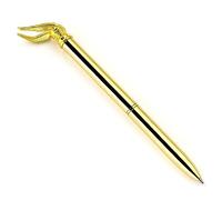 Penna Metallica 3D Harry Potter, con ciondolo Golden Snitch