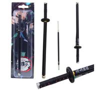 Penna Metallica Katana Anime Ricarica Nera