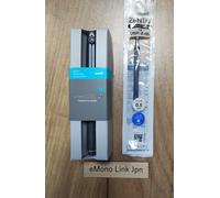 Penna modello firmata Mitsubishi Uni-ball ZENTO nera da 0,5 mm con ricarica b...