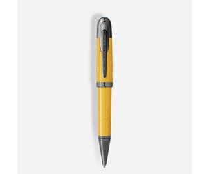 Penna Mont Blanc a sfera Great Characters Enzo Ferrari Special Edition Giallo...