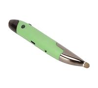 Penna Mouse Wireless Piccola Portatile Luminosa Ricaricabile per PC Laptop Corsi e Riunioni ABS (GREEN)