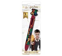 Penna multicolore di Harry Potter, design con case di Hogwarts, prodotto ufficiale