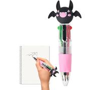 Penna multicolore - Penne multicolore a tema Halloween per bambini, accessori per lo studio, cancelleria per scrittura fluida per studenti este, scuola, diario durevole e alla moda