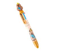 Penna multicolore per casa, ufficio, classe, 6 in 1, a sfera, multicolore, retrattile, colorata, punta a sfera, multicolore