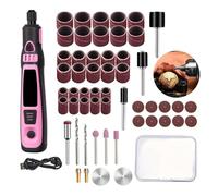 Penna multifunzione per incisione con 54 testine di rettifica, batteria ricaricabile o per intaglio e lucidatura precise, set completo di strumenti per incisione con accessori