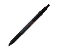 Penna multifunzione Rotring 600 3 in 1 nero bianco argento verde blu