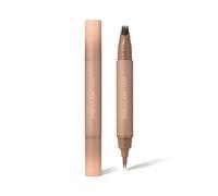 Penna multiuso 2 in 1 per dare volume all'attaccatura dei capelli - Marrone cenere, stick per infoltire l'attaccatura dei capelli, usa come eyeliner, riempi le sopracciglia, disegna sulle ciglia infer