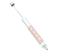 Penna multiuso 5 in 1 con cacciavite, righello a sfera, perline in metallo, per lavori artistici, schizzi, note, cacciavite, perline