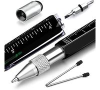 Penna multiuso nera, regali per uomini, regali per papà, regali di Natale, regali divertenti, regali per il nonno, regali per il fidanzato, penna da ingegnere - Di TRIXES