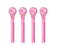 Penna Nastro Correzione Da 6mx5mm Per Le Note Che Prendono Un Pacchetto Journaling Crafting 4 Ricariche Bianche Riutilizzabili