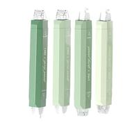 Penna Nastro Doppia Faccia - ABS Colla Correttiva 2-in-1 | 14,5cm Set Rullo Colla Per Hobby | Ideale Per Scrapbooking Confezionamento Regali Cornici Foto Scuola Ufficio E Lavoretti Manuali