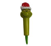 Penna Natalizia Squishy Antistress Grinch Verde Con Cappello Rosso - Gadget Divertente E Idea Regalo Originale Per Natale