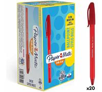 Penna Paper Mate Inkjoy 50 Pezzi Rosso 1 mm [20 Unità]